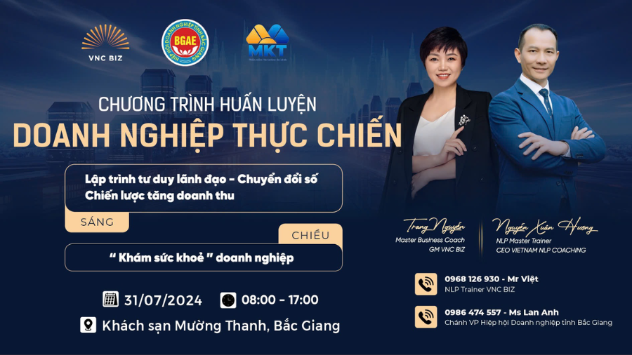 Chương trình huấn luyện "Doanh nghiệp thực chiến"