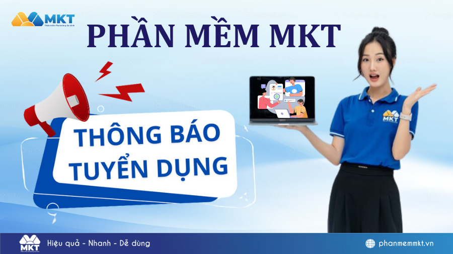 Tuyển dụng phần mềm MKT