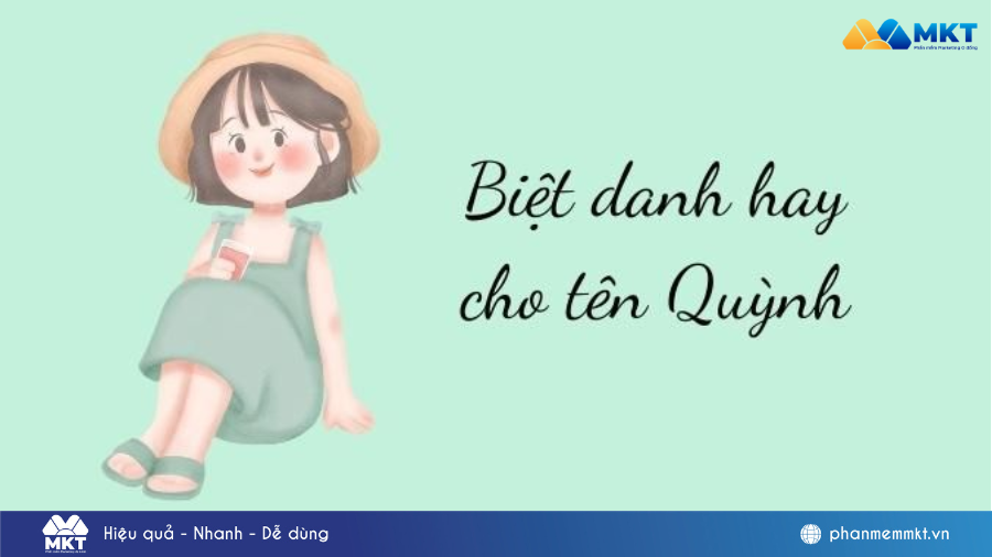 30+ Tên nick facebook hay ngắn gọn cho người tên Quỳnh