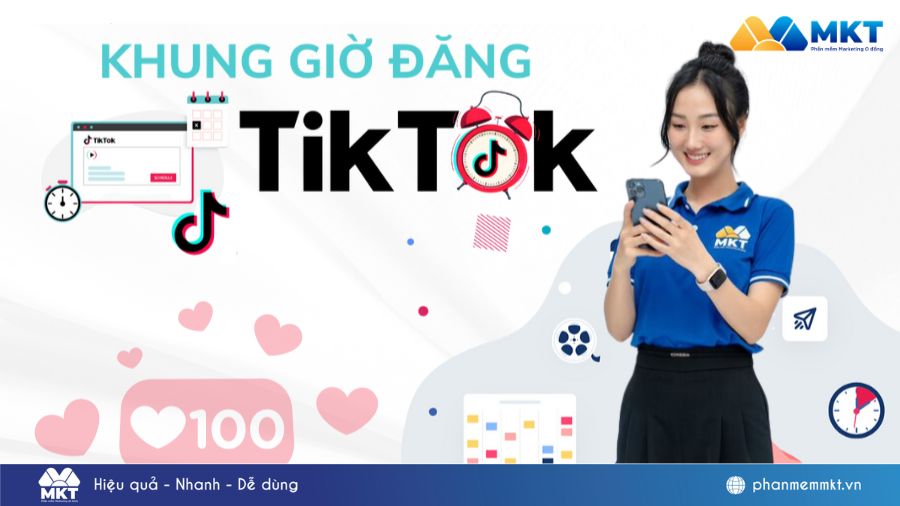Khung giờ vàng đăng TikTok giúp video đạt triệu view cực nhanh 1 khung giờ vàng đăng TikTok