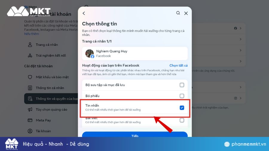 Cách khôi phục tin nhắn Messenger đã thu hồi trên máy tính