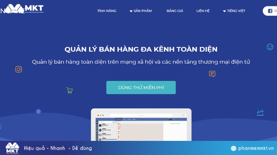 Phần mềm quản lý Fanpage với Pancake