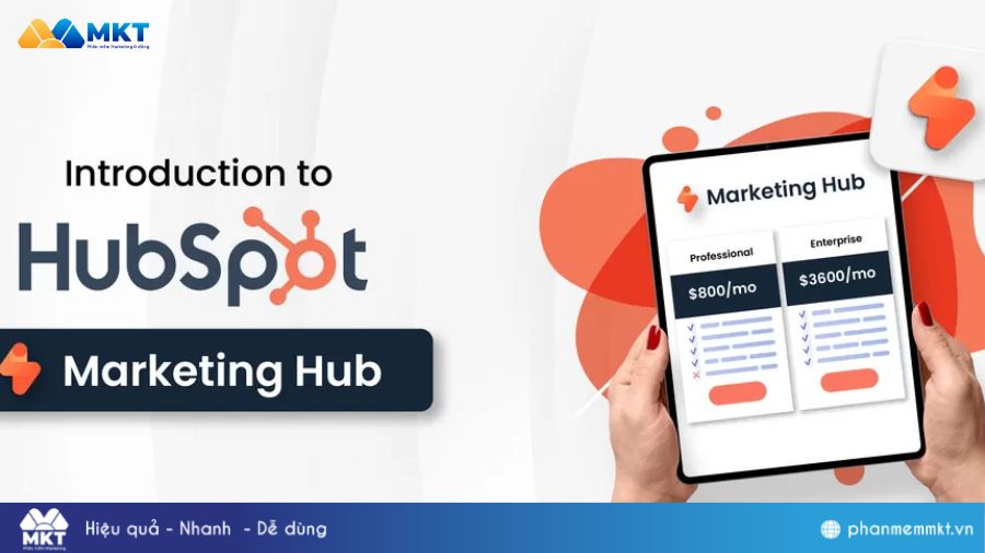 Phần mềm quản lý Fanpage với HubSpot Marketing Hub