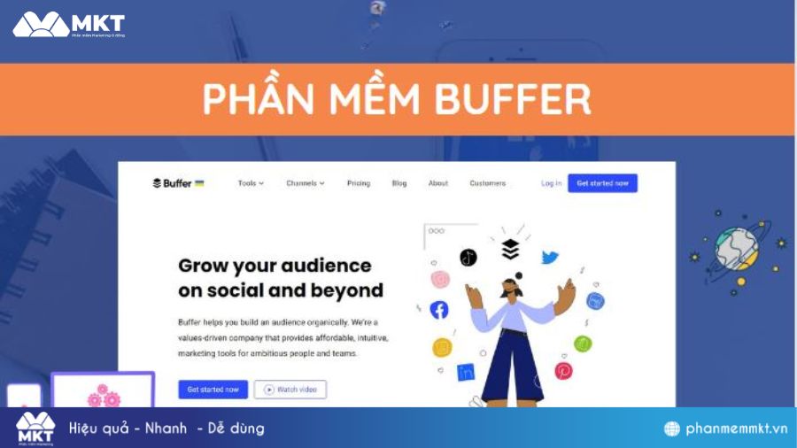 Phần mềm quản lý Fanpage Buffer