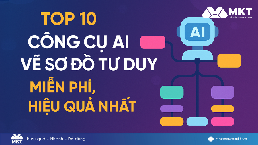 10 công cụ AI vẽ sơ đồ tư duy miễn phí