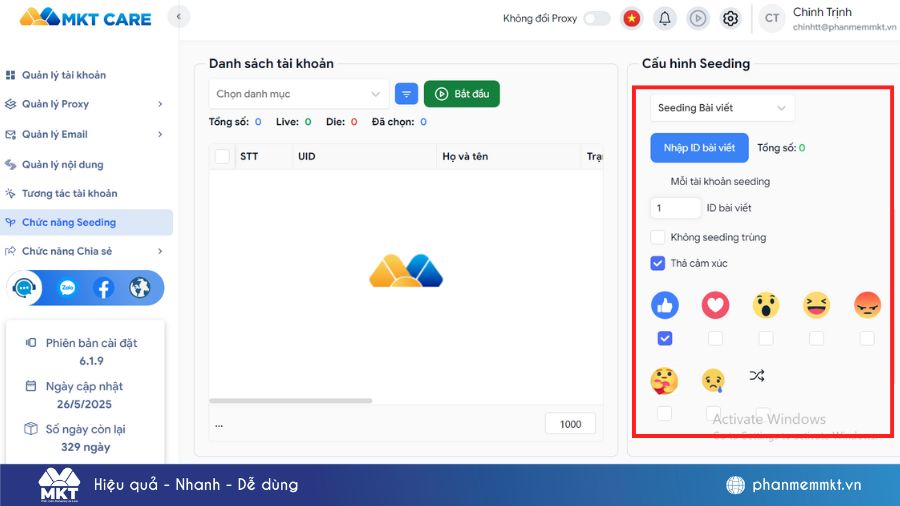 App tăng like Facebook miễn phí