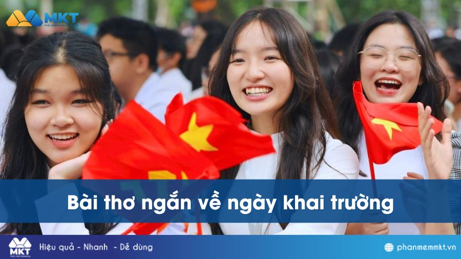 20+ bài thơ về ngày khai trường năm học mới