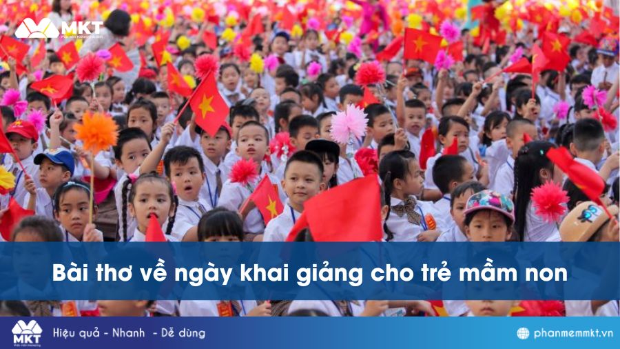 20+ bài thơ về ngày khai giảng năm học mới hay và ý nghĩa