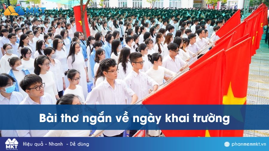 20+ bài thơ về ngày khai giảng năm học mới hay và ý nghĩa