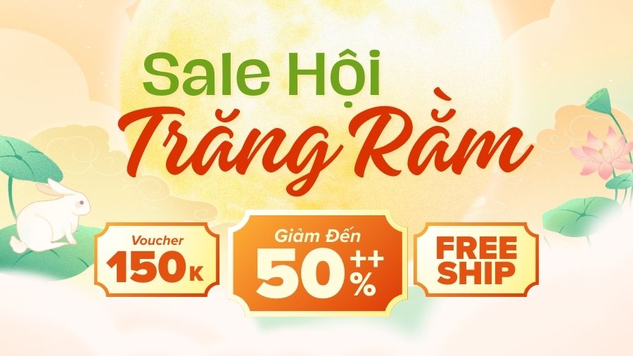 Mẫu banner Trung Thu khuyến mãi 1