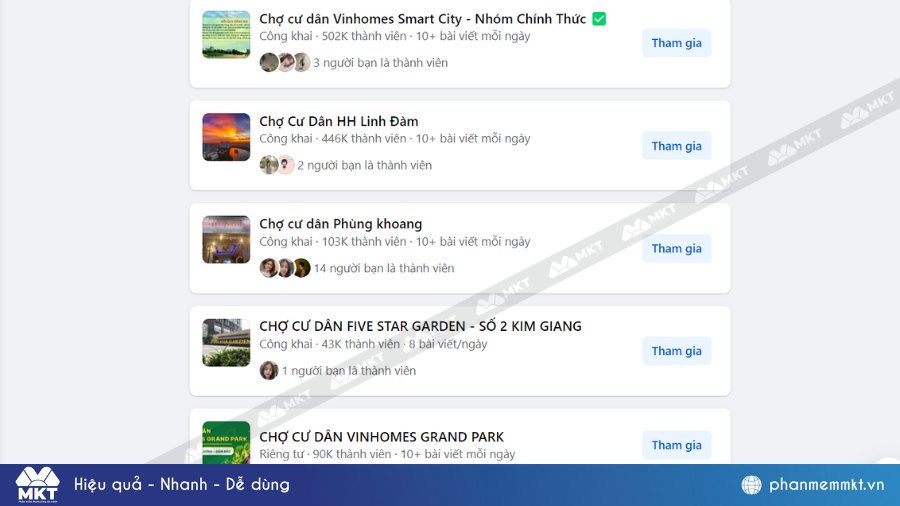 Danh sách các nhóm Facebook không kiểm duyệt của mọi lĩnh vực