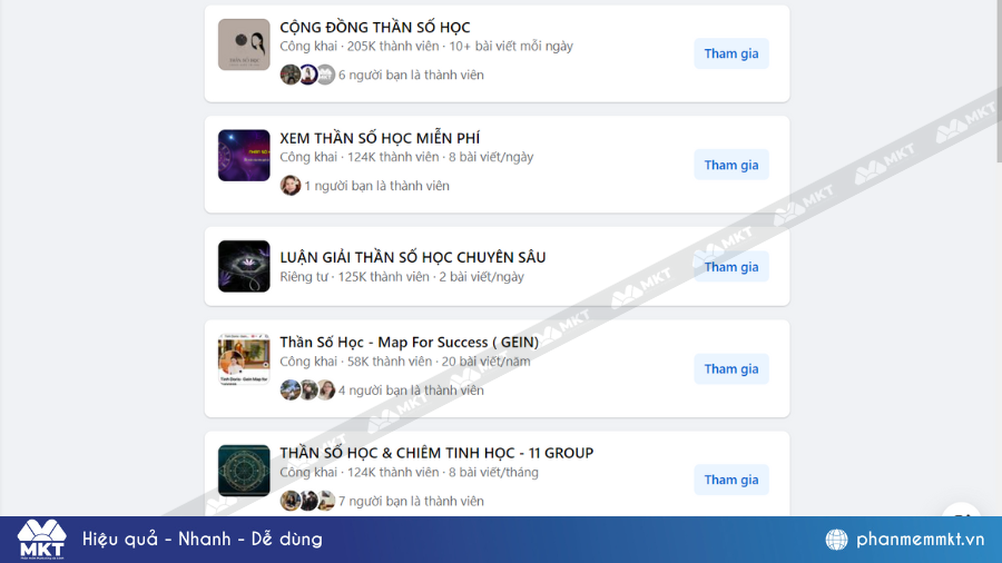 Danh sách các nhóm Facebook không kiểm duyệt của mọi lĩnh vực