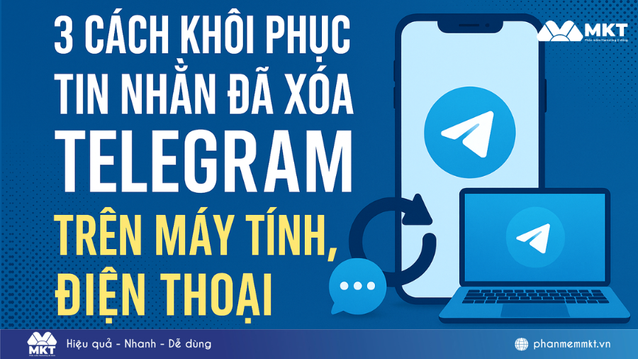 3 cách khôi phục tin nhắn đã xóa trên Telegram
