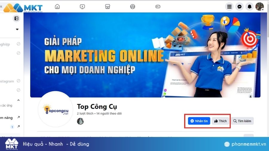 Hướng dẫn cách cài đặt nút like trên Fanpage dễ dàng trên máy tính