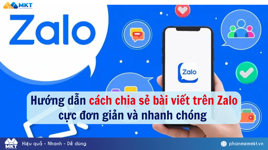 Hướng dẫn cách chia sẻ bài viết trên Zalo cực đơn giản và nhanh chóng