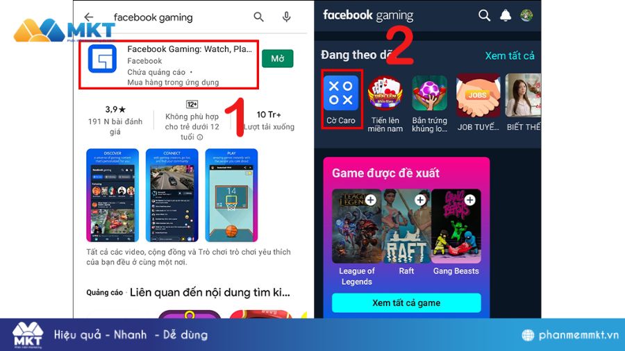 Cách chơi game trên Facebook trên Facebook Gaming