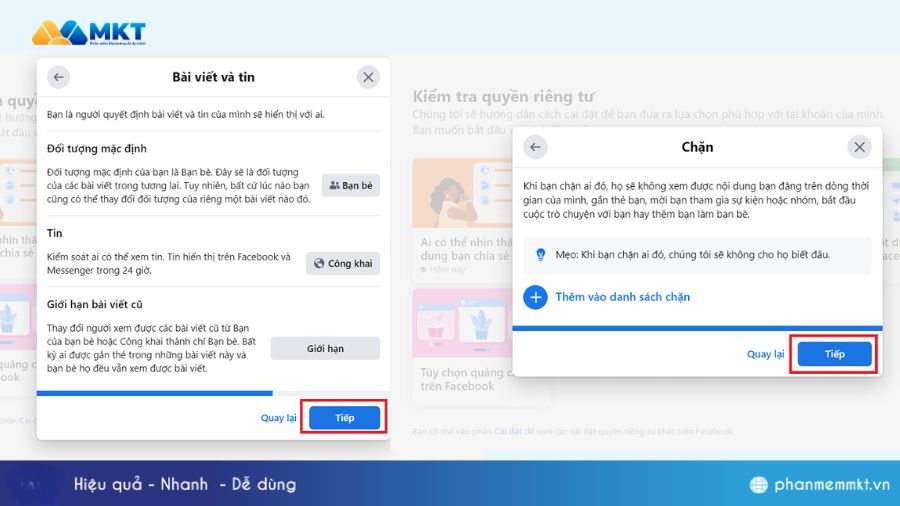 Cách để trang cá nhân ở chế độ riêng tư đơn giản trên điện thoại, máy tính 4 Hướng dẫn để chế độ riêng tư trên Facebook trên máy tính