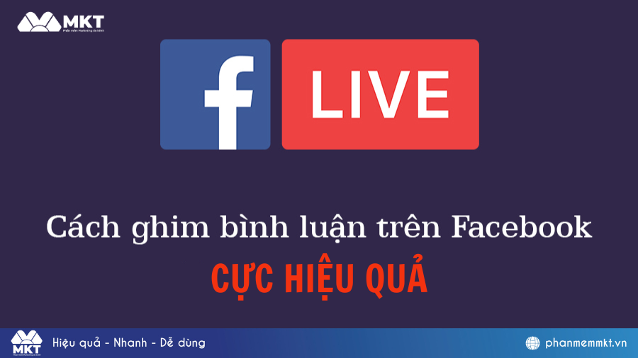 Cách ghim bình luận trên Facebook