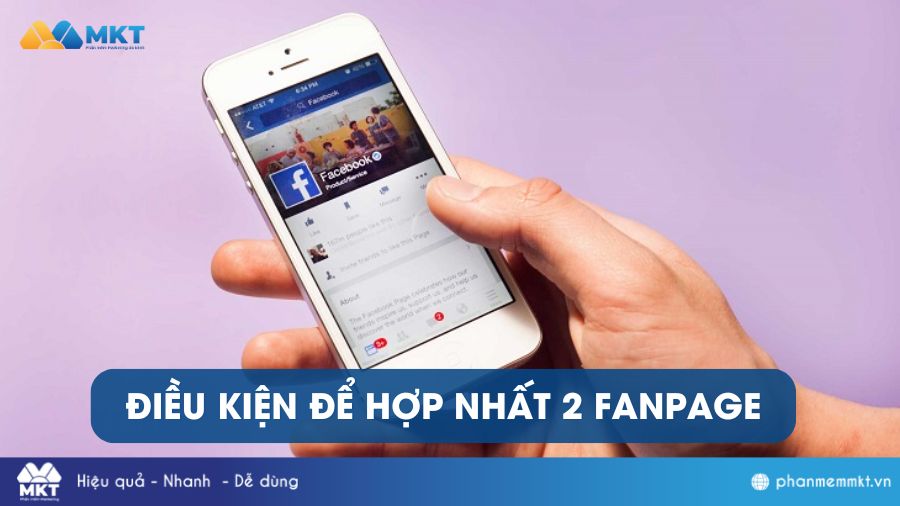 Cách gộp page trên Facebook