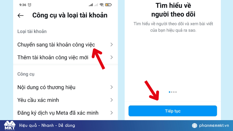 Cách chuyển tài khoản cá nhân Instagram sang blog cá nhân