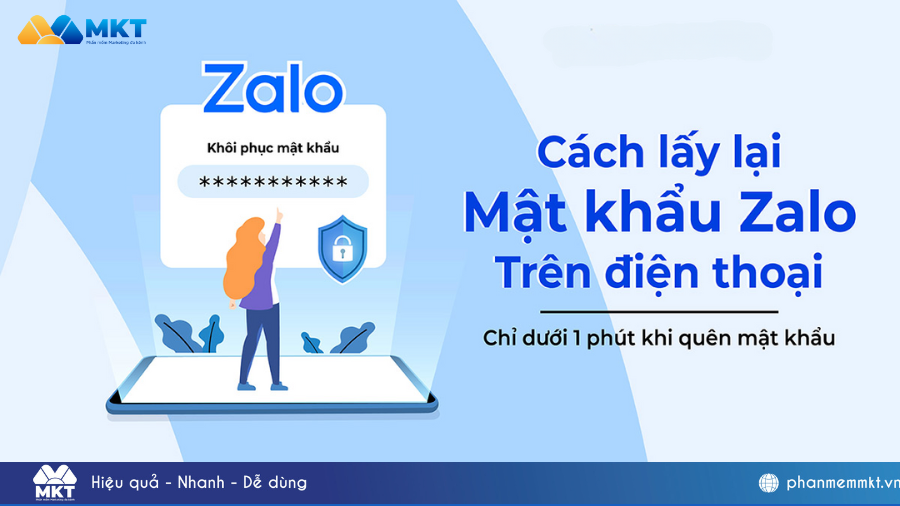 Hướng dẫn cách lấy lại mật khẩu Zalo trên điện thoại cực đơn giản và nhanh chóng