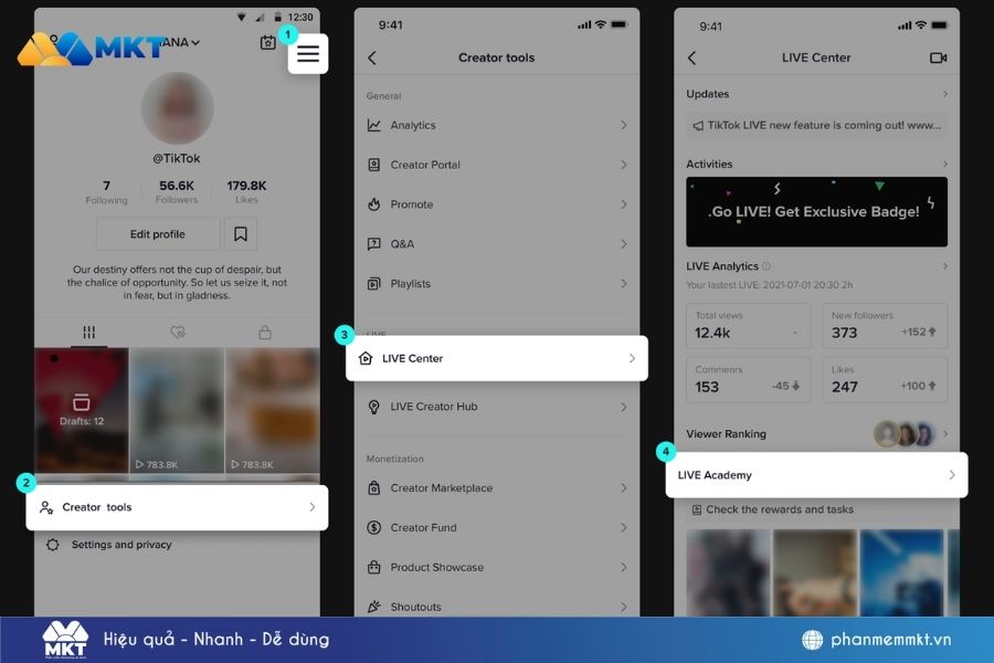 Cách phát lại live trên Tiktok đơn giản ai cũng làm được 4 Cách phát lại live trên TikTok