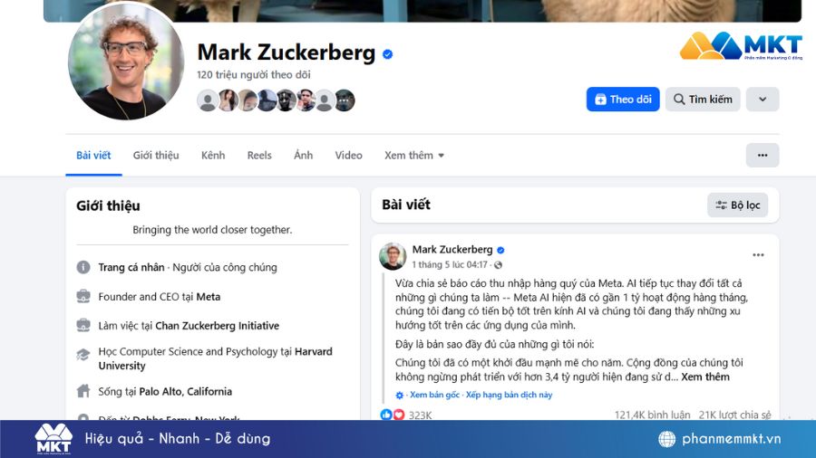 cách tăng follow trên Facebook miễn phí