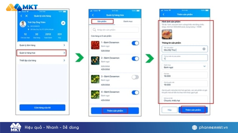 Cách tạo danh mục sản phẩm trên Zalo Shop
