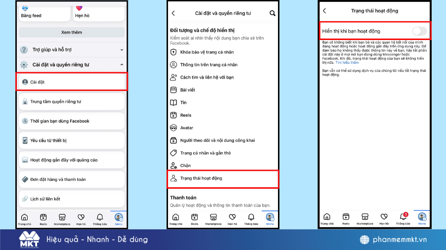 Cách treo nick Facebook luôn online trên điện thoại