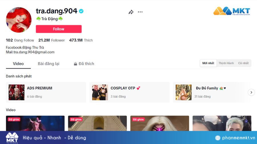 Top 5 kênh TikTok nhiều follow nhất Việt Nam