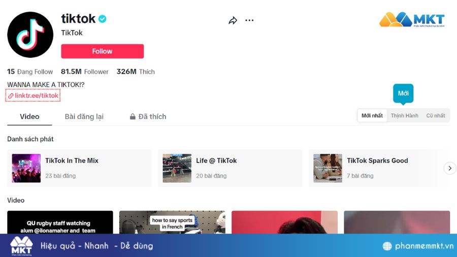 Top 10 kênh TikTok nhiều follow nhất thế giới