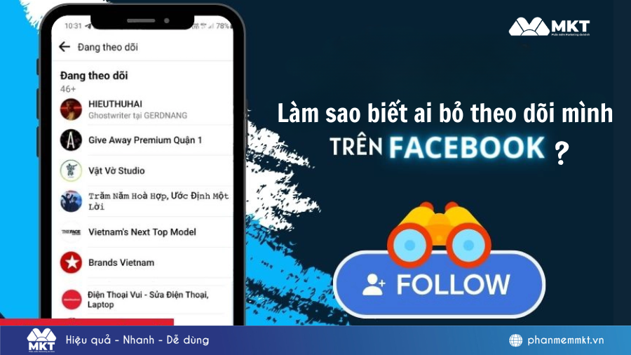 Làm sao biết ai bỏ theo dõi mình trên Facebook?