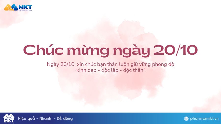 Những lời chúc 20/10 ngắn gọn ý nghĩa dành cho bạn thân