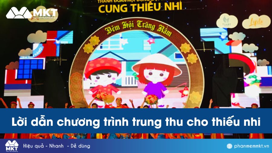 Lời dẫn chương trình trung thu cho thiếu nhi