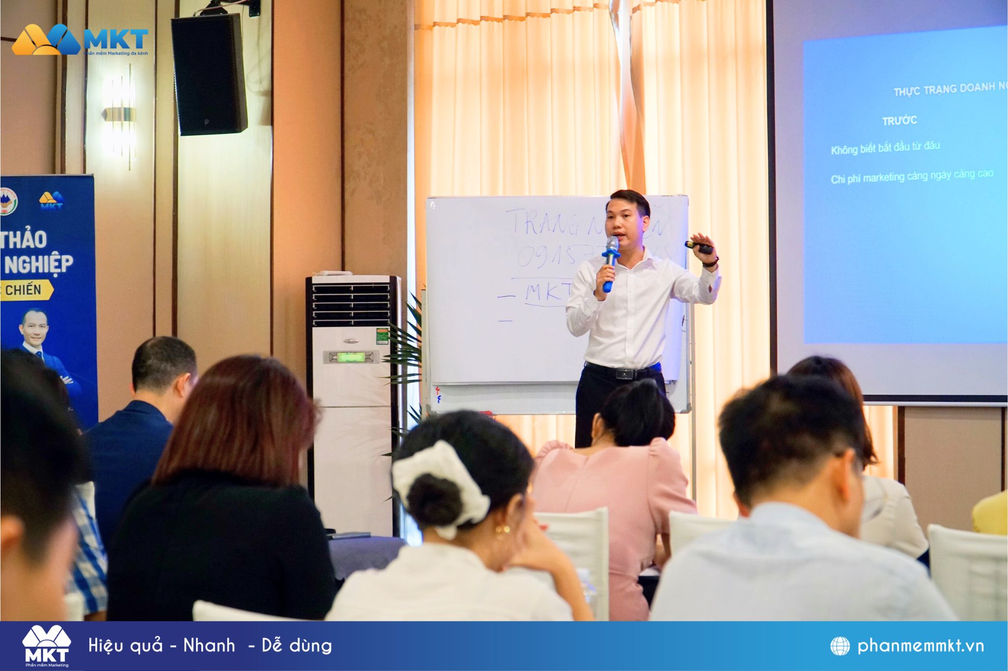 Speaker Đặng Mạnh Dũng - Co-Founder Phần mềm MKT 