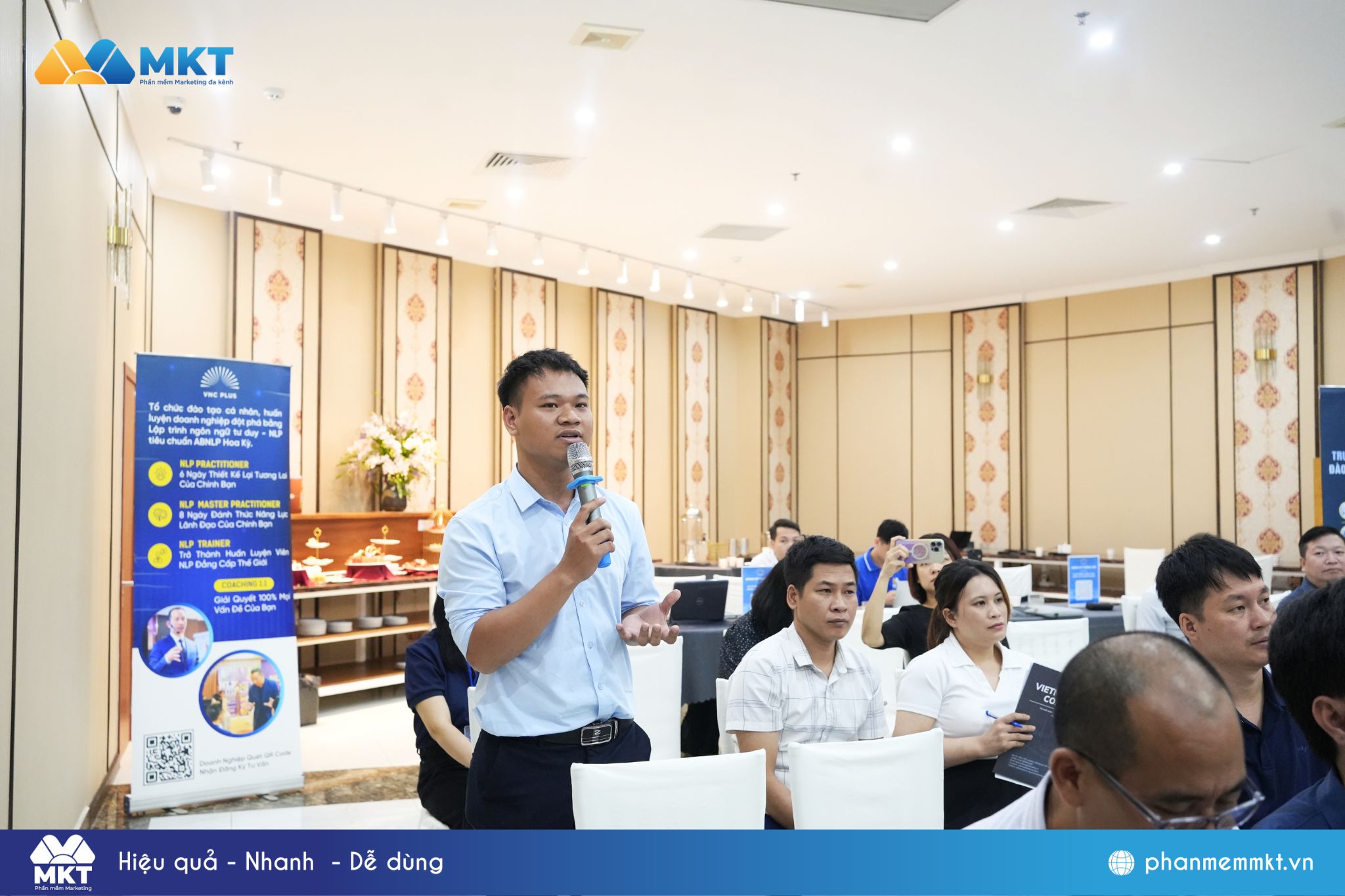 Phần mềm MKT tổ chức chuỗi sự kiện "Doanh nghiệp thực chiến" hỗ trợ hơn 800 doanh nghiệp trên toàn quốc 6 Các doanh nghiệp chia sẻ về cảm nhận tại chương trình