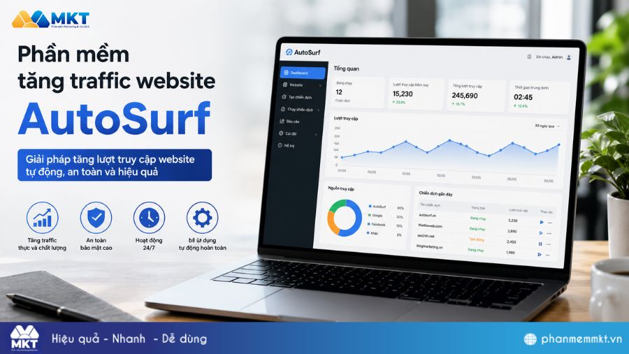 Tham khảo 7 phần mềm tăng lượt truy cập website hiệu quả nhất hiện nay 3 Phần mềm tăng traffic website AutoSurf