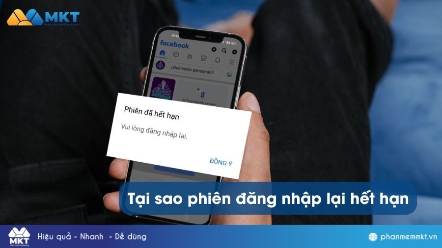 Tại sao phiên đăng nhập Facebook lại hết hạn