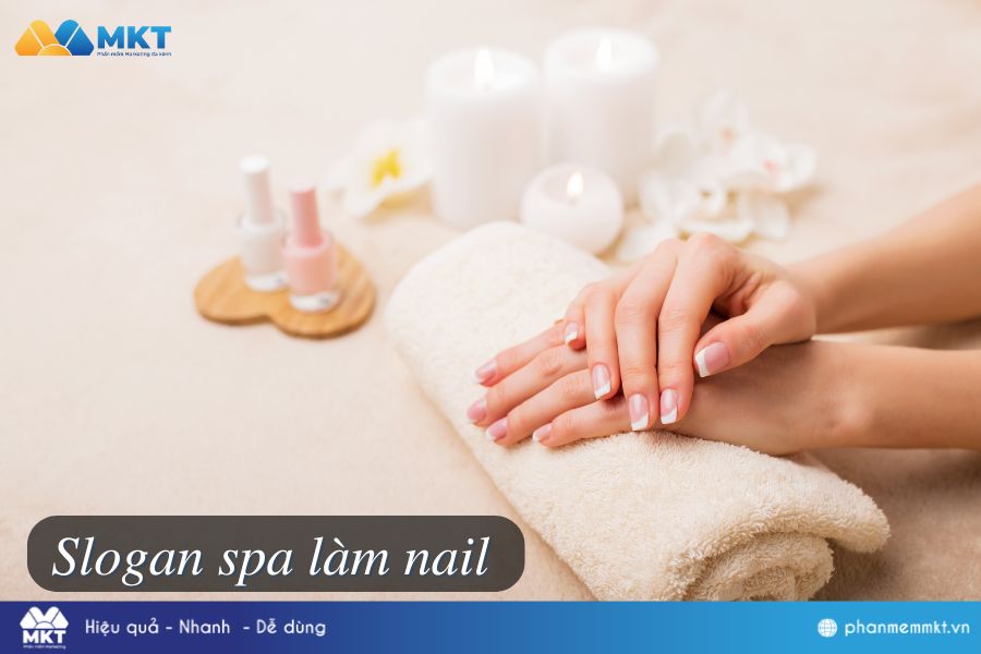 Slogan spa làm nail