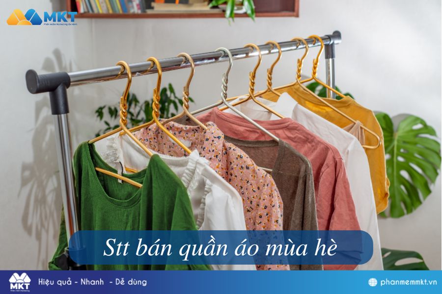 Stt bán quần áo mùa hè