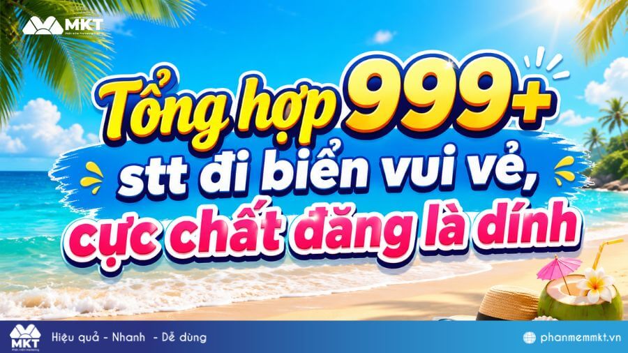 Tổng hợp 1001+ stt đi biển vui vẻ, cực chất đăng là dính 3 Tổng hợp 1001+ stt đi biển vui vẻ, cực chất đăng là dính