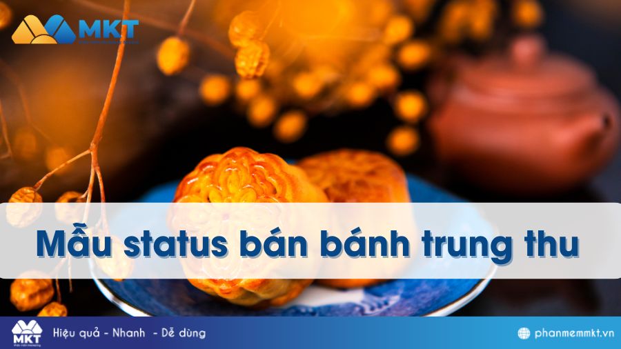 Mẫu status bán bánh Trung thu