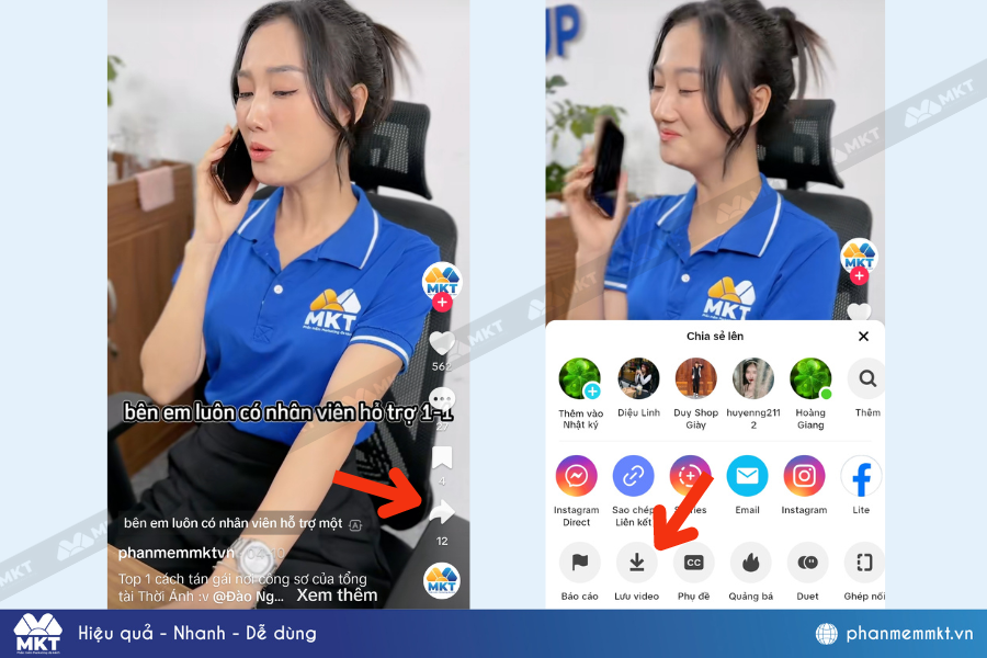 Cách tách nhạc từ video TikTok trên điện thoại