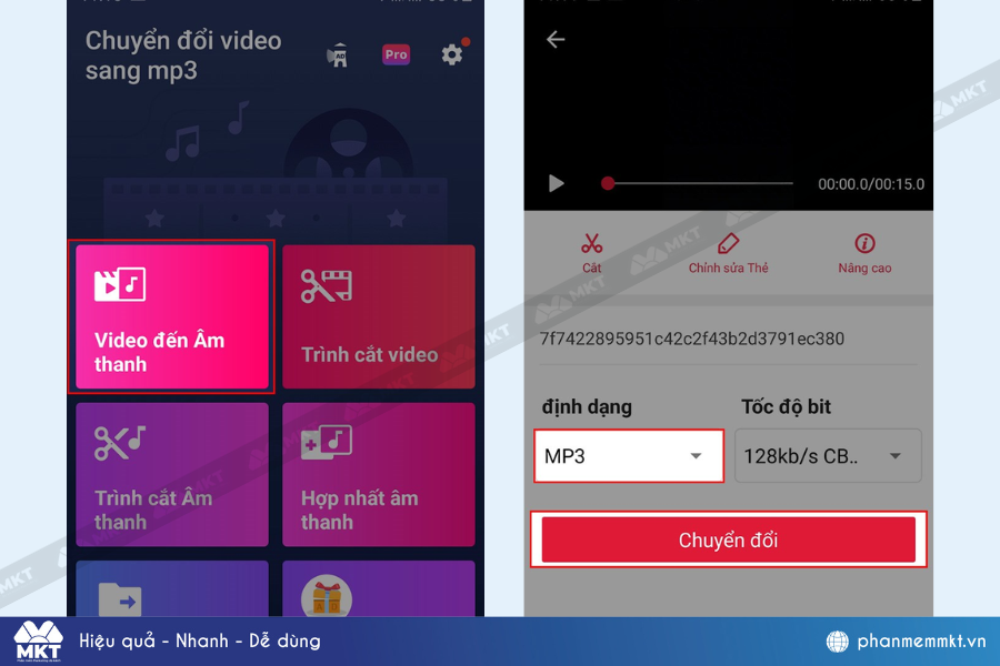 Cách chuyển video TikTok sang mp3 bằng Video to MP3 Converter