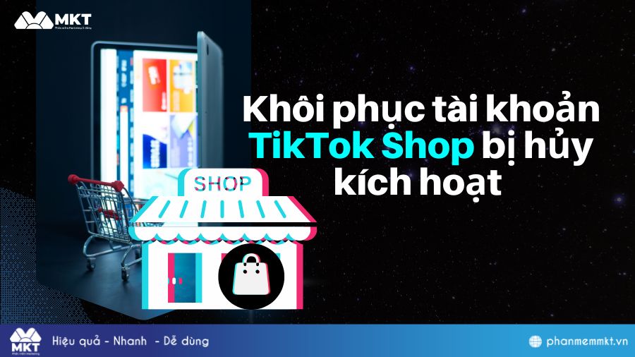 Tài khoản TikTok bị hủy kích hoạt