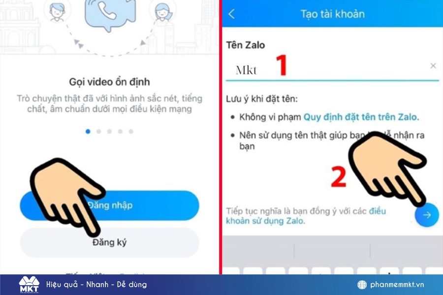 tạo tài khoản Zalo không cần số điện thoại