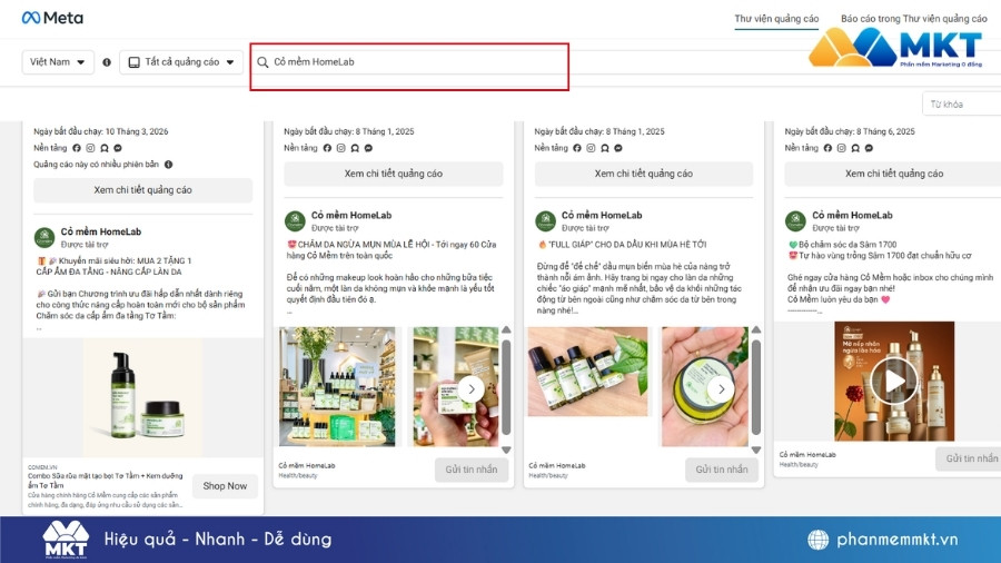 Nhập tên thương hiệu/từ khóa để xem quảng cáo đang chạy Nhập tên thương hiệu/từ khóa để xem quảng cáo đang chạy