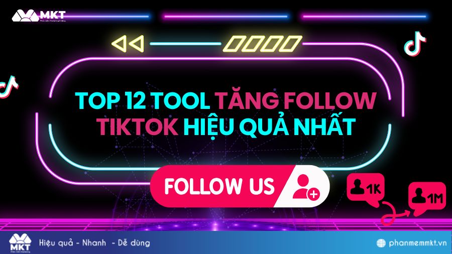 Tool tăng follow TikTok nhanh chóng, hiệu quả