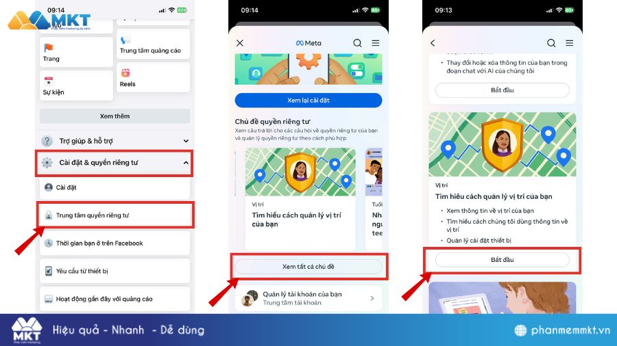 Cách xóa lịch sử đăng nhập Facebook trên điện thoại