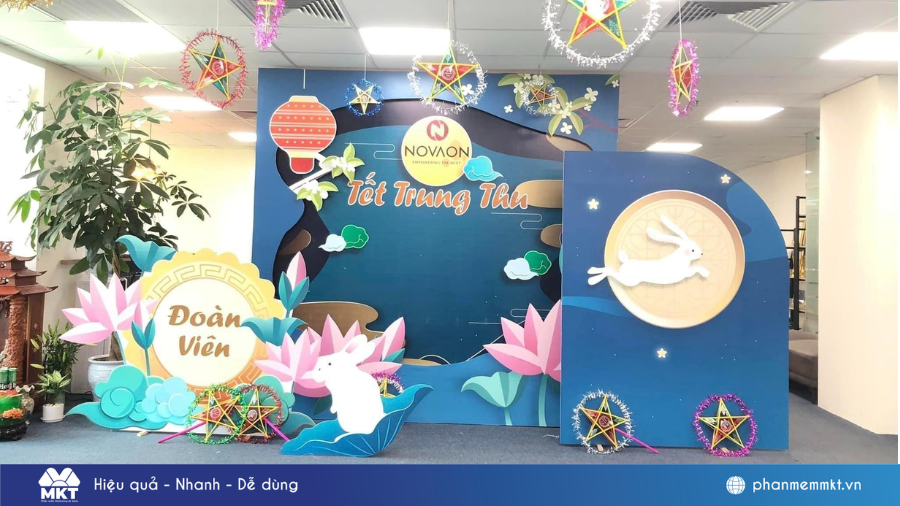 Trang trí Trung Thu cho công ty mẫu 6
